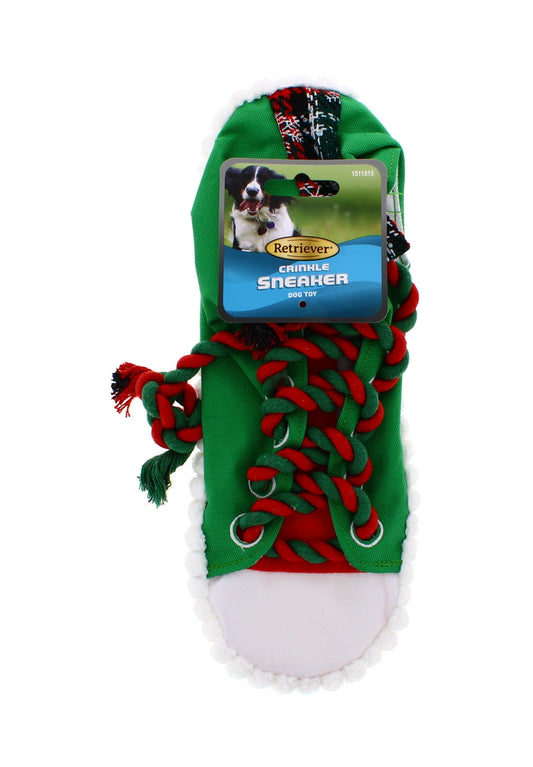 Retriever crinkle sneaker - dog toy