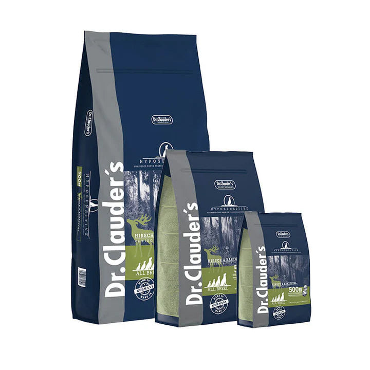 Dr Clauder's - dog dry food hyposensitive venison & potato
