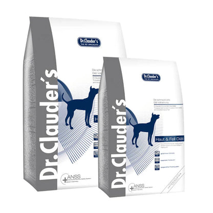 Dr Clauder's - dog dry food veterinary diet hair & skin 4kg