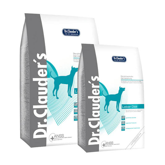 Dr Clauder's - dog dry food veterinary diet liver diet 4kg
