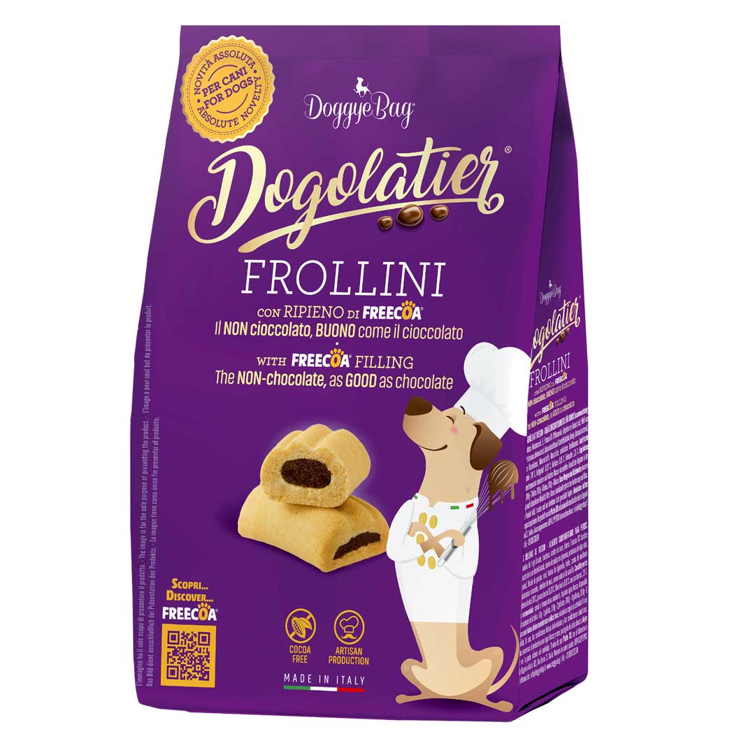 Doggye bag - Dogolatier - dog Biscuits filled with Freecoa 180g
