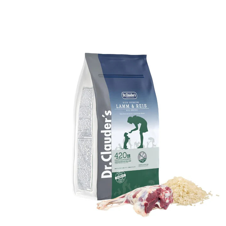 Dr Clauder's - dog dry food high premium lamb & rice
