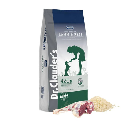 Dr Clauder's - dog dry food high premium lamb & rice