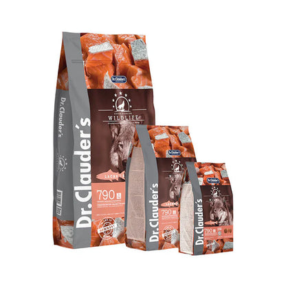 Dr Clauder's - dog dry food hypoallergenic wildlife salmon 11.5kg