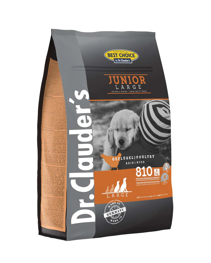 Dr Clauder's - dog dry food best choice junior large breed