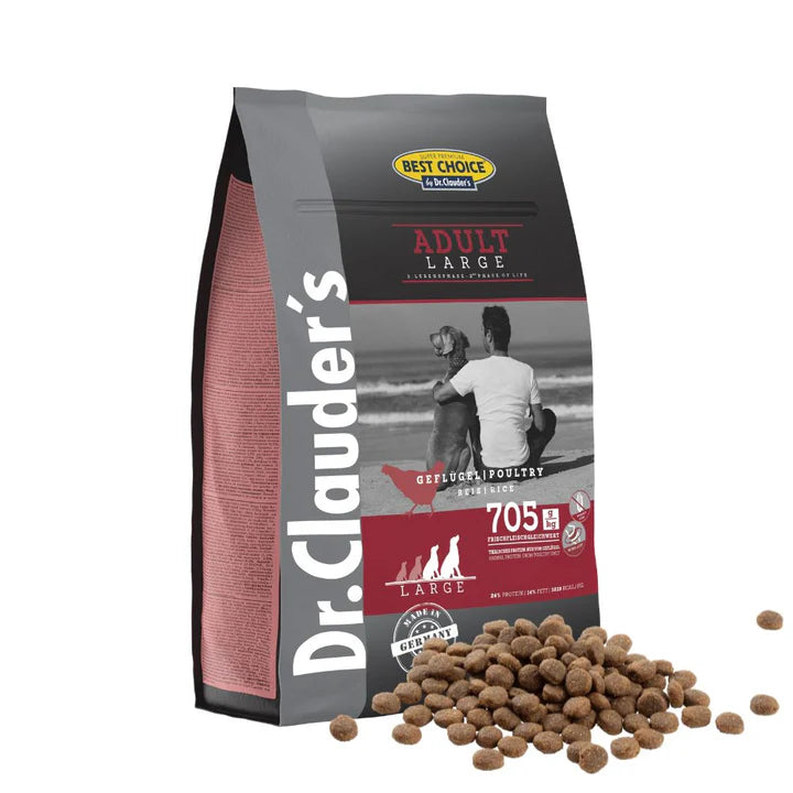 Dr Clauder's - dog dry food best choice adult large breed