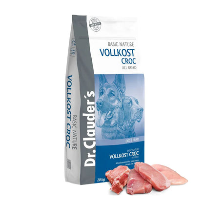 Dr Clauder's - dog dry food basic nature vollcost croc 20kg