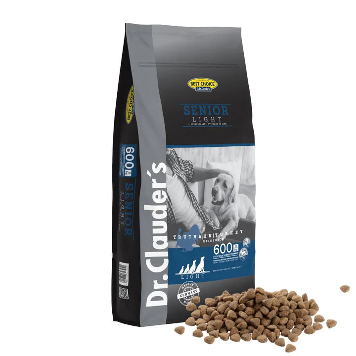 Dr Clauder's - dog dry food best choice senior & light