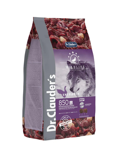 Dr Clauder's - dog dry food hyposensitive wildlife duck