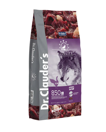 Dr Clauder's - dog dry food hyposensitive wildlife duck