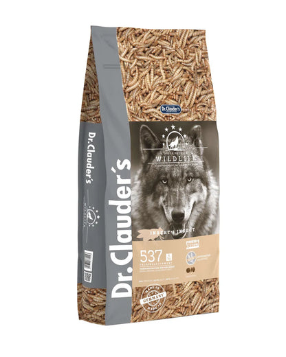 Dr Clauder's - dog dry food hypoallergenic wildlife insect 11.5kg