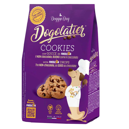 Doggye bag - Dogolatier - dog Cookies with Freecoa Drops 180g