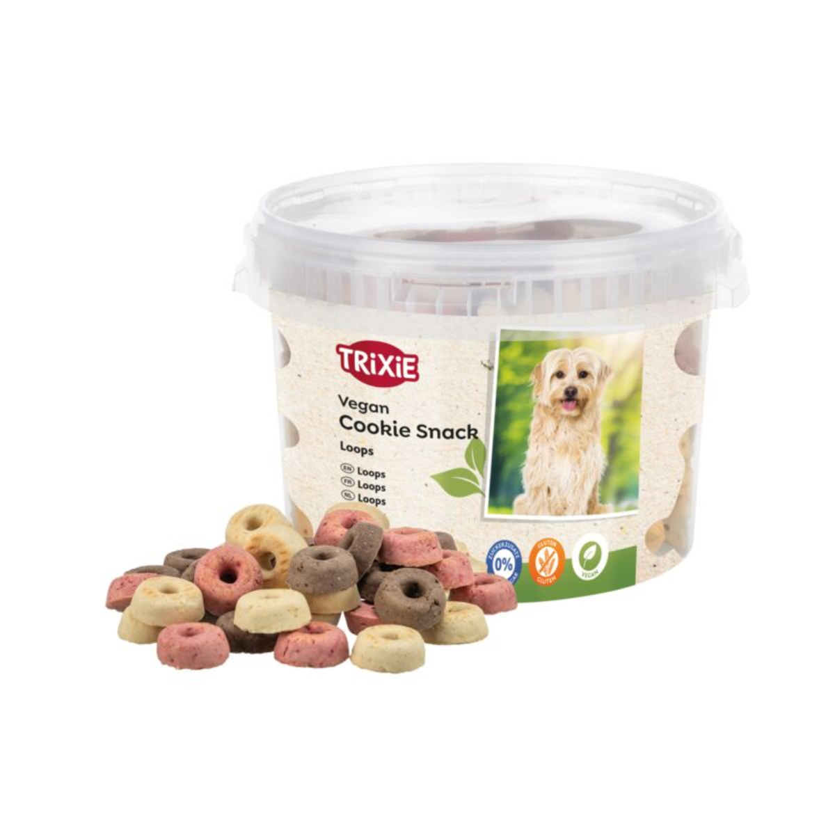trixie - dog vegan cookie snack 1.3kg