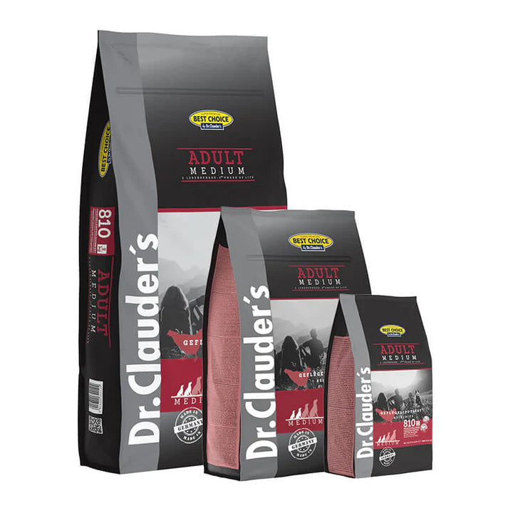Dr Clauder's - dog dry food best choice adult medium breed