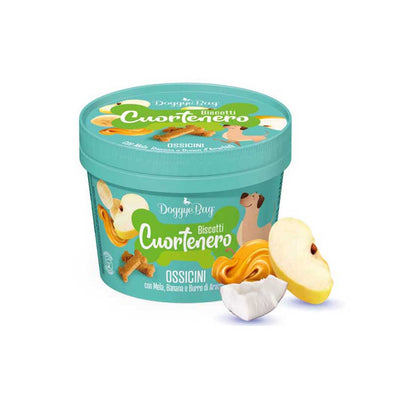 Doggye bag - Cuortenero - dog Apple, Banana, and Peanut Butter Bones 150g