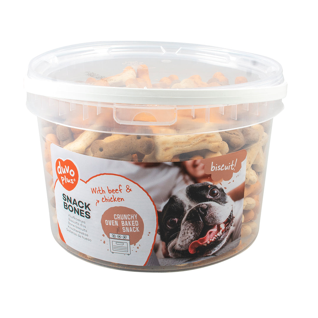 Duvo Plus - dog treat biscuit Snack Bones 1.3kg