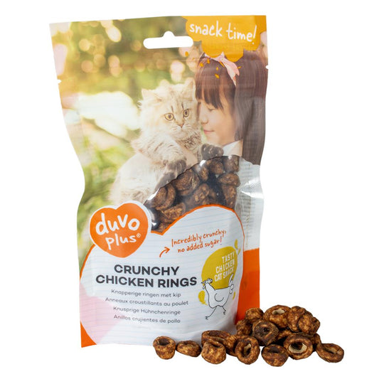 Duvo - crunchy chicken rings 50g
