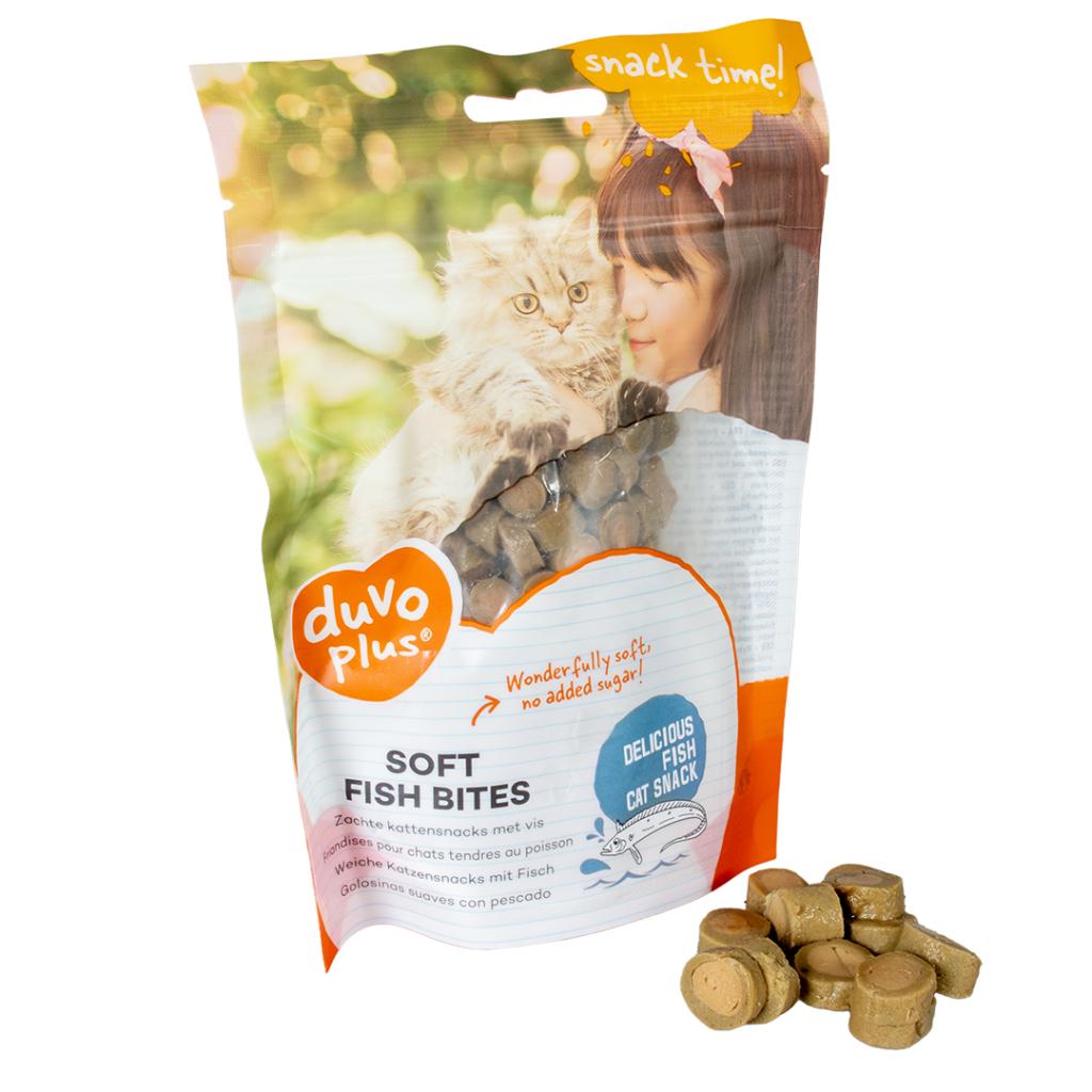 Duvo - Cat soft fish bites 50g