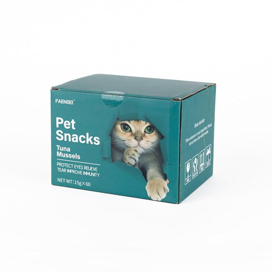 Pets Faenbei - Wet Cat Food Treats Snacks Organic Liquid Pet Treats 15g