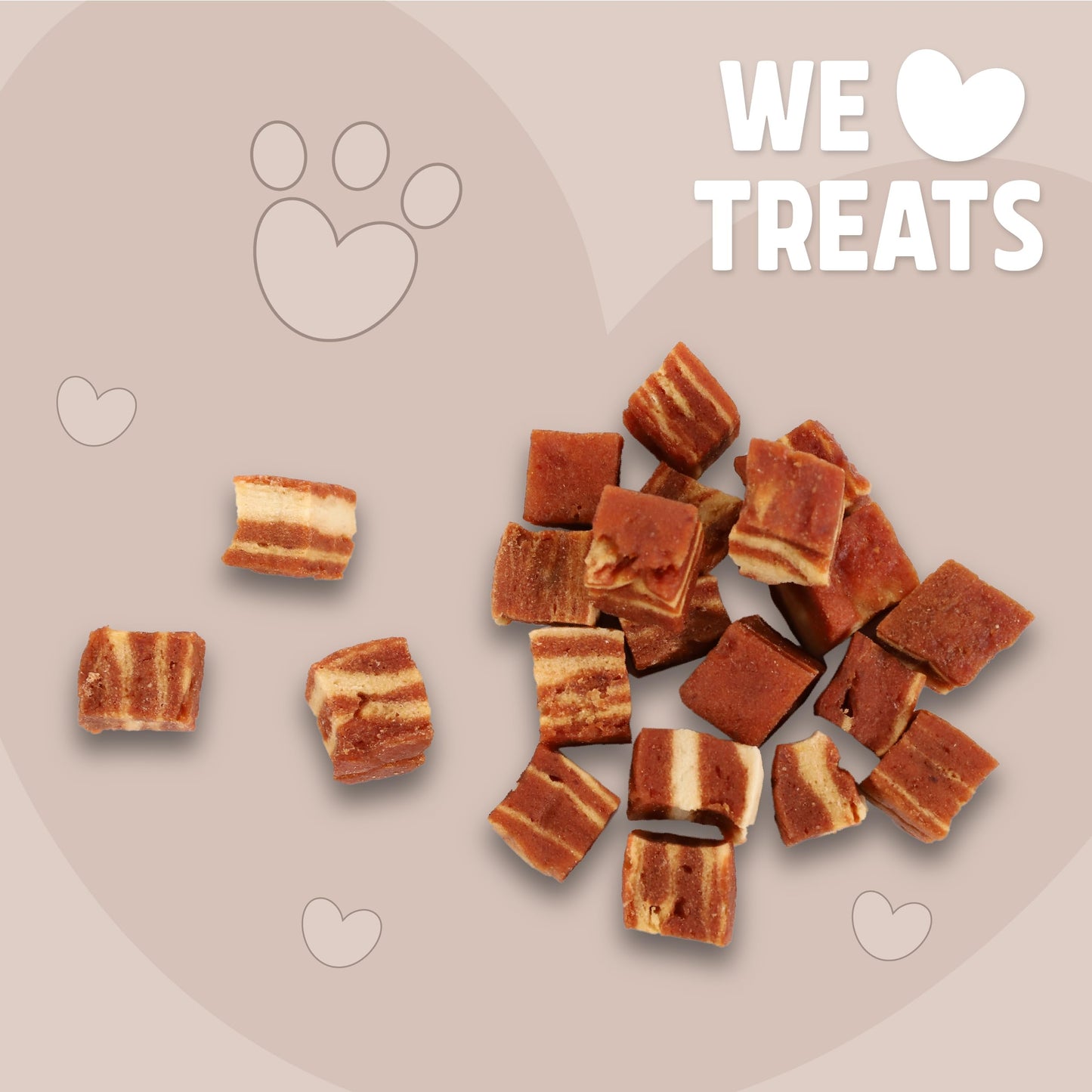 Pets unlimited - dog rosewood Treat Steak Bites 100g