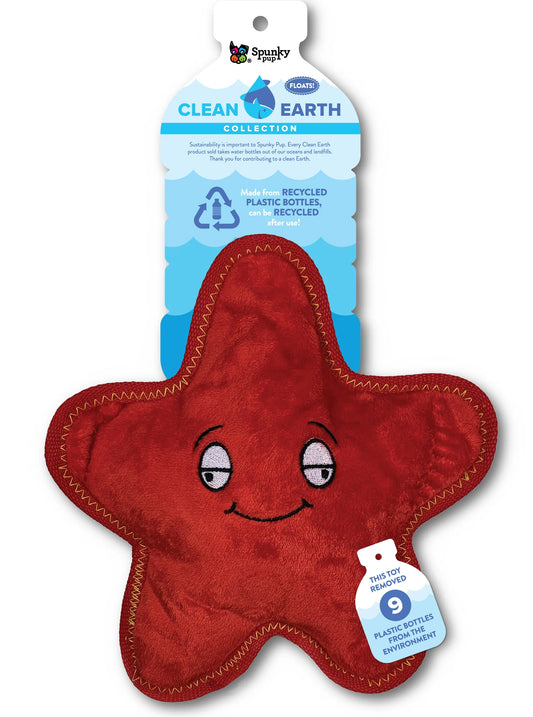Spunky pup - dog clean earth starfish, small