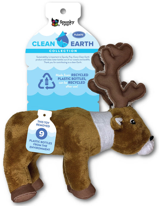 Spunky pup - dog clean earth caribou, small