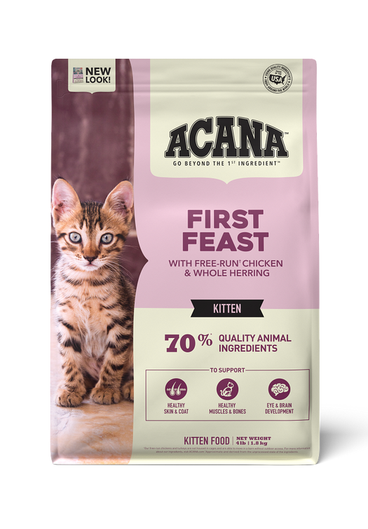 Acana - cat first feast kitten chicken & whole herring