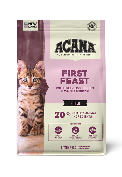Acana - cat first feast kitten chicken & whole herring