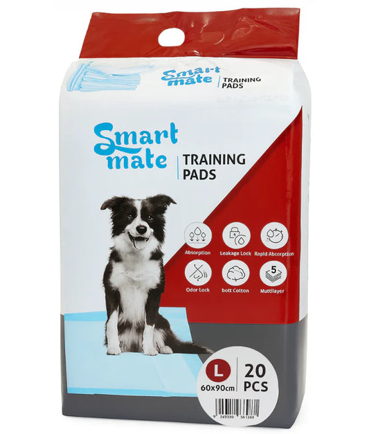 Midea Pet -Smart Mate Training Pads, 5-Layer Odor-Lock & Leak-Proof Absorption.