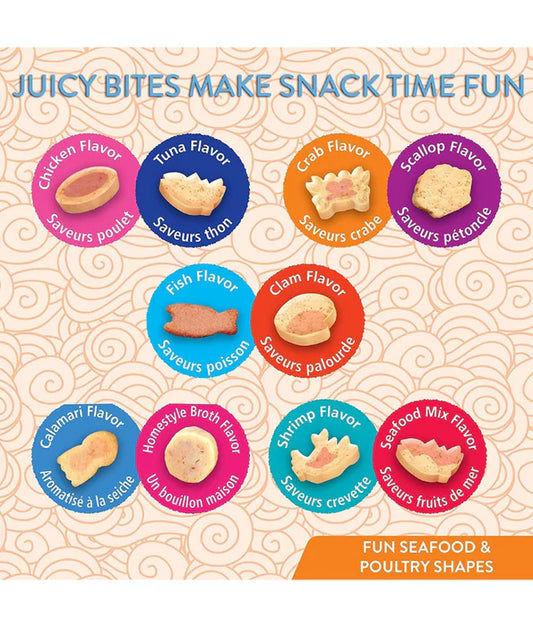 Inaba - cat Juicy Bites Treats Tuna & Chicken Flavor 34 g (11.3 g × 3)