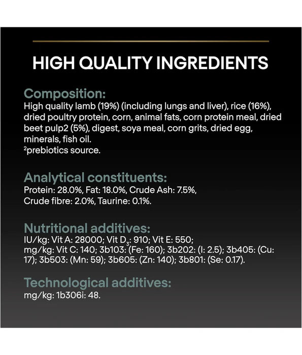 Purina Pro Plan - dog Puppy Large Athletic, Sensitive Digestion Dry Dog Food, Lamb - 12kg