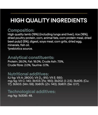 Purina Pro Plan - dog Puppy Large Athletic, Sensitive Digestion Dry Dog Food, Lamb - 12kg