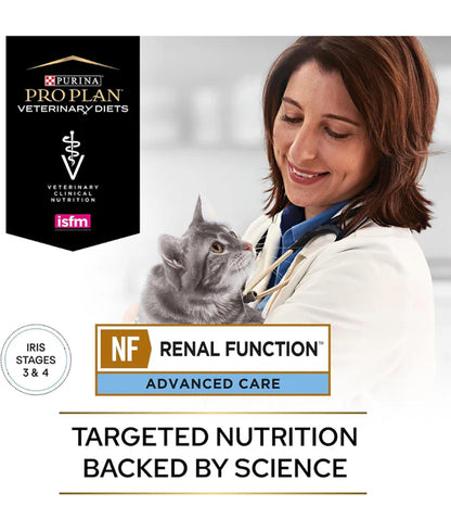 Purina Pro Plan - Cat Veterinary Diets, Feline NF Renal Function Mousse, Kidney Support Wet Cat Food - 195g