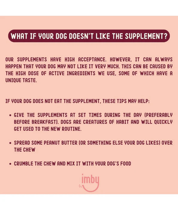 Imby - Skin Health Supplement, Reduces Shedding, Itching & Dry Skin - 90 Soft Chews