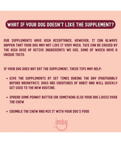 Imby - Skin Health Supplement, Reduces Shedding, Itching & Dry Skin - 90 Soft Chews