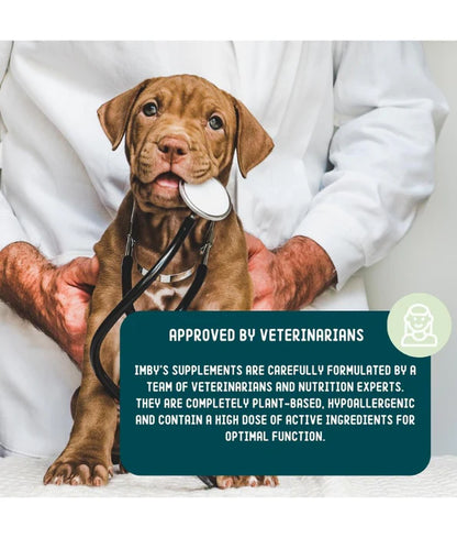 Imby - Calming Supplement, Reduces Stress & Anxiety, Improves Sleep - 90 Soft Chews