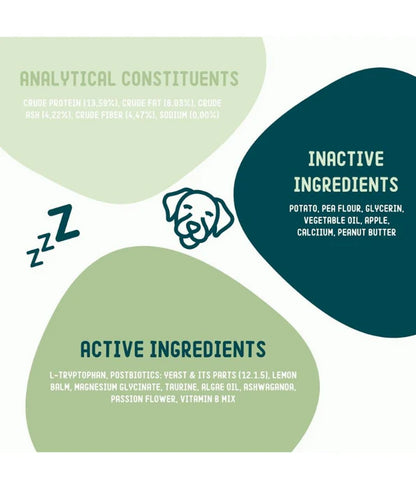 Imby - Calming Supplement, Reduces Stress & Anxiety, Improves Sleep - 90 Soft Chews