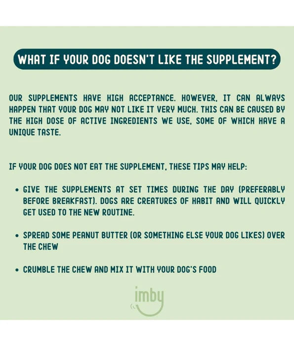 Imby - Calming Supplement, Reduces Stress & Anxiety, Improves Sleep - 90 Soft Chews