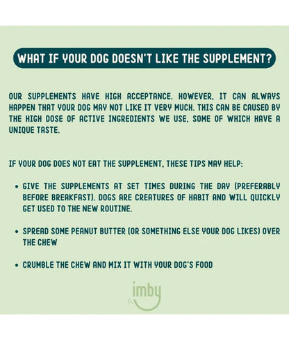 Imby - Calming Supplement, Reduces Stress & Anxiety, Improves Sleep - 90 Soft Chews