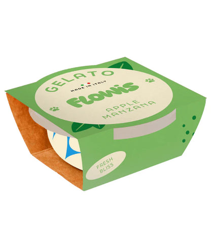 Gosbi - dog Flowis Gelato, Apple Flavor, Frozen Treat for All Dogs - 40g
