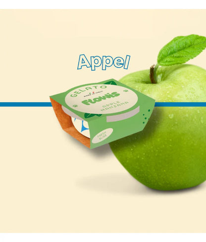 Gosbi - dog Flowis Gelato, Apple Flavor, Frozen Treat for All Dogs - 40g