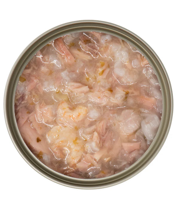 Gosbi - cat Fresko, Tuna with Shrimp and Zucchini, Sterilized Complementary Adult Wet Food – 70g