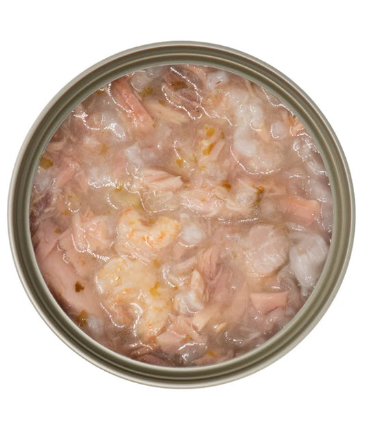 Gosbi - cat Fresko, Tuna with Shrimp and Zucchini, Sterilized Complementary Adult Wet Food – 70g