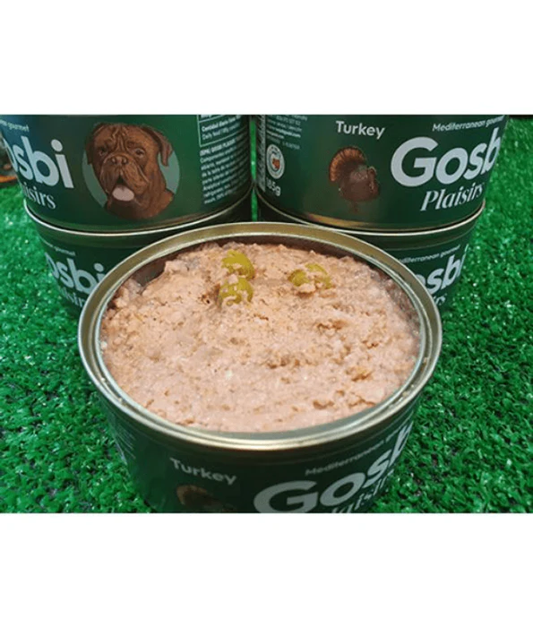 Gosbi - dog Plaisirs Grain-Free Turkey Adult Complementary Wet Food – Joint Protection 185g-400g