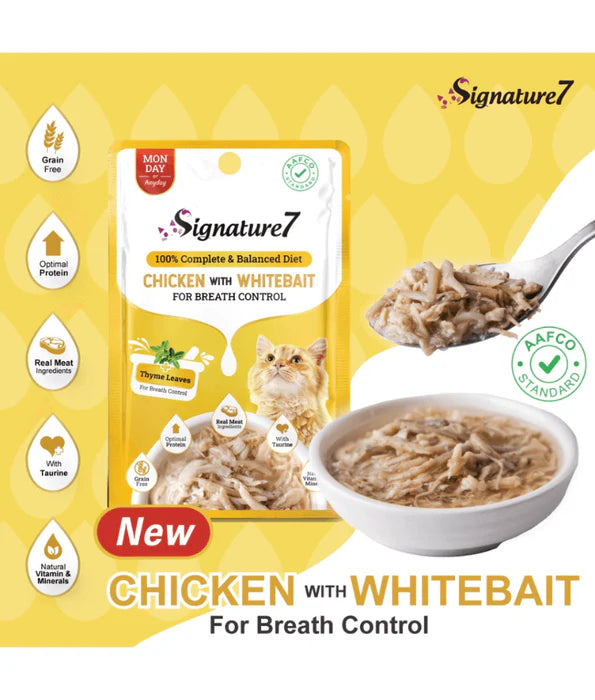 Signature7 - cat Variaty Pack With Different Nutritional Benefits 14x50g