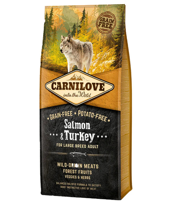 Carnilove - Salmon & Turkey Large Breed Adult 12kg