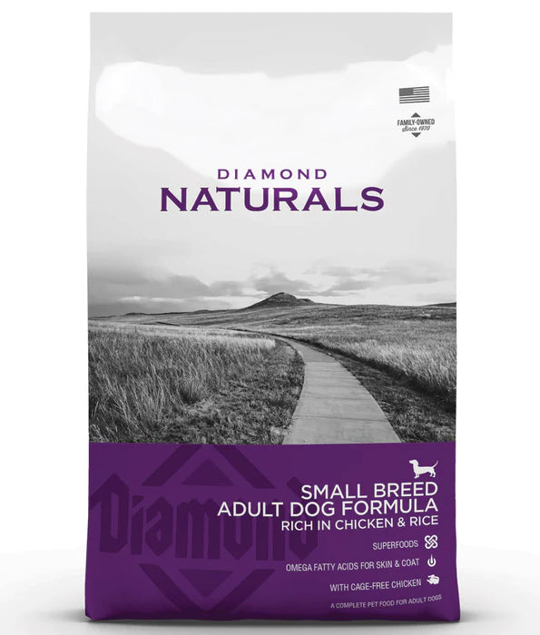 Diamond Naturals - dog Small Breed, Adult Dry Dog Food, With Chicken - 2kg by Diamond Naturals