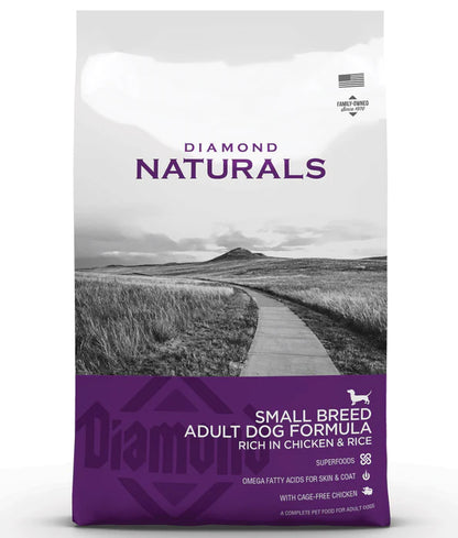 Diamond Naturals - dog Small Breed, Adult Dry Dog Food, With Chicken - 2kg by Diamond Naturals