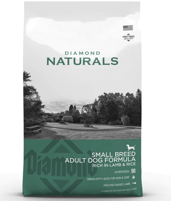 Diamond Naturals - dog Small Breed, Adult Dry Dog Food, With Lamb - 2kg