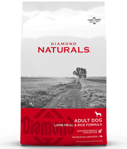 Diamond Naturals - dog Lamb & Rice Adult Dry Dog Food - 15kg